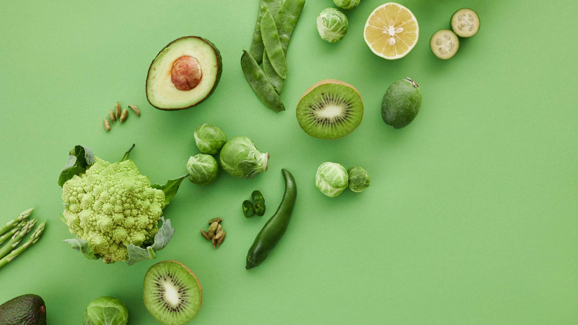 Fresh fruits and vegetables representing natural nutrition and wellness